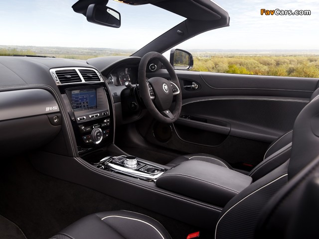 Pictures of Jaguar XKR-S Convertible UK-spec 2011 (640 x 480)