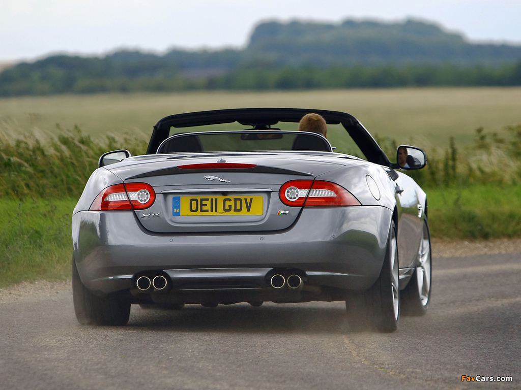 Pictures of Jaguar XKR Convertible UK-spec 2011 (1024 x 768)