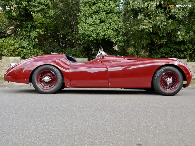 Jaguar XK120 LT2 Alloy Roadster 1950 wallpapers (800 x 600)