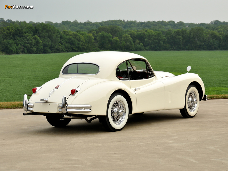 Jaguar XK140 Fixed Head Coupe 1954–57 wallpapers (800 x 600)