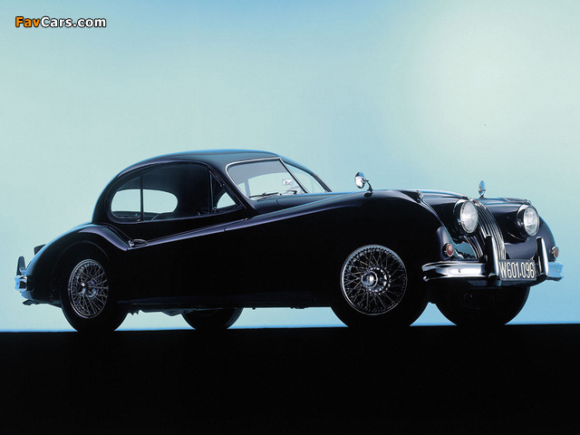 Jaguar XK140 Fixed Head Coupe 1954–57 wallpapers (640 x 480)
