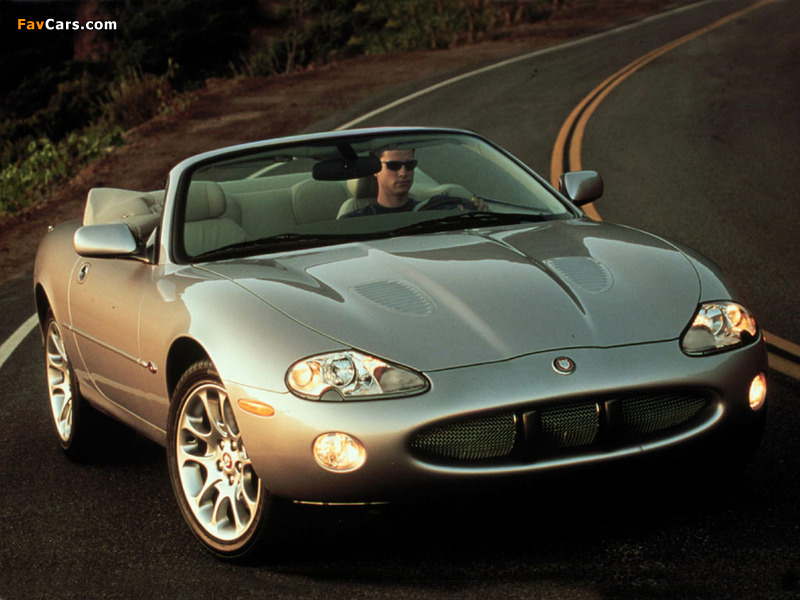 Jaguar XKR Convertible 1998–2002 wallpapers (800 x 600)