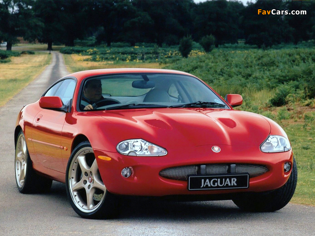 Jaguar XKR Coupe 1998–2002 wallpapers (640 x 480)