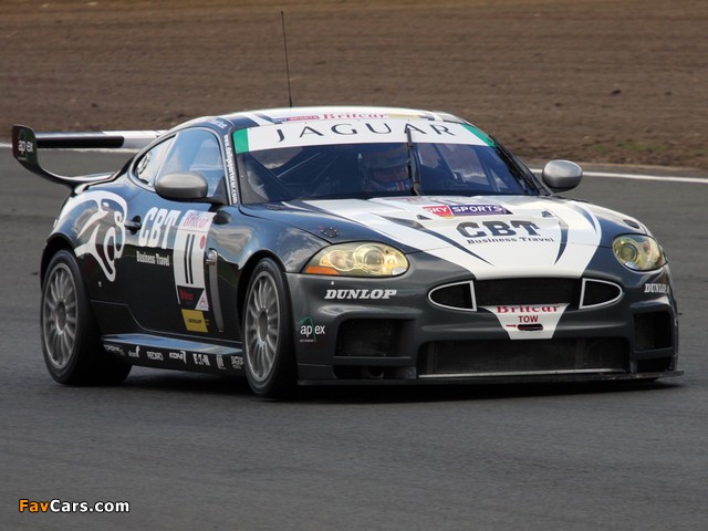 Jaguar XKR GT3 2007 wallpapers (640 x 480)