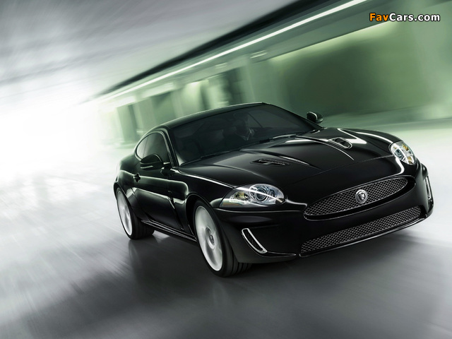 Jaguar XKR Coupe 2009–11 wallpapers (640 x 480)
