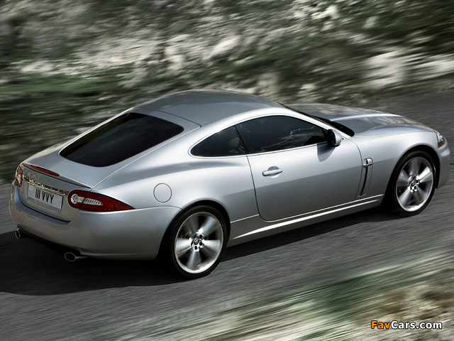 Jaguar XK Coupe 2009–11 wallpapers (640 x 480)