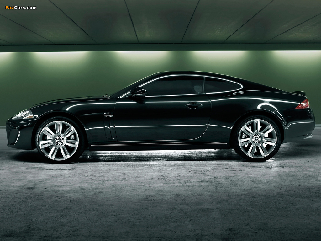 Jaguar XKR Coupe 2009–11 wallpapers (1024 x 768)