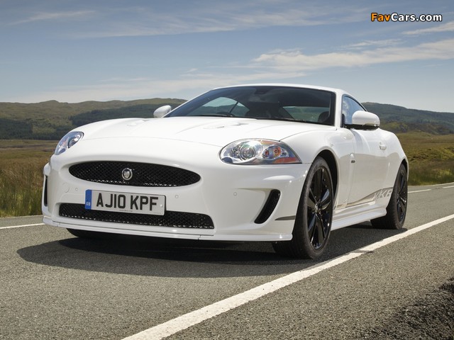 Jaguar XKR Coupe Black Package 2010 wallpapers (640 x 480)