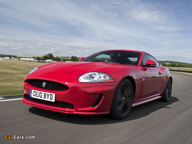 Jaguar XKR Coupe Black Package 2010 wallpapers (640 x 480)