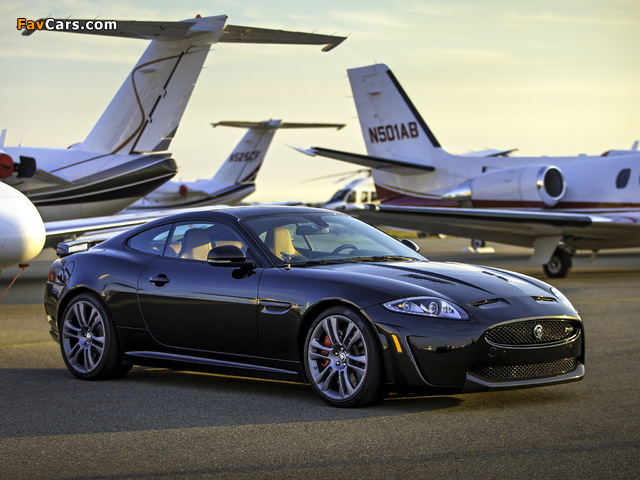 Jaguar XKR-S US-spec 2011 wallpapers (640 x 480)