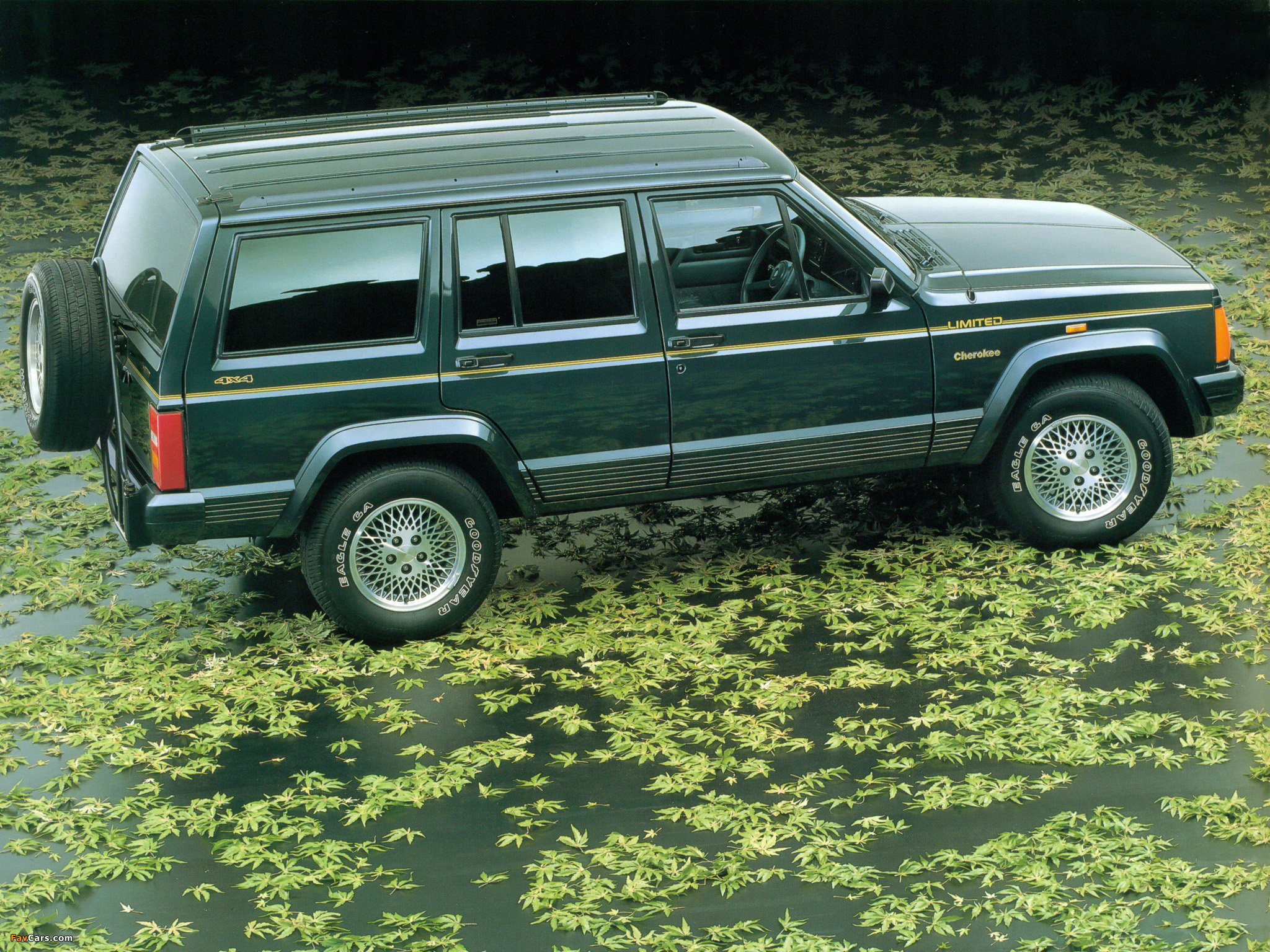 Images of Jeep Cherokee Limited JP-spec (XJ) 1993–96 (2048 x 1536)