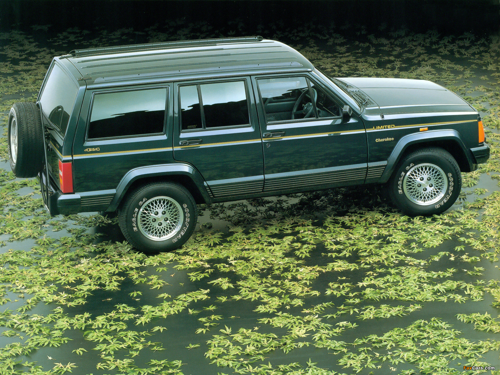 Images of Jeep Cherokee Limited JP-spec (XJ) 1993–96 (1600 x 1200)