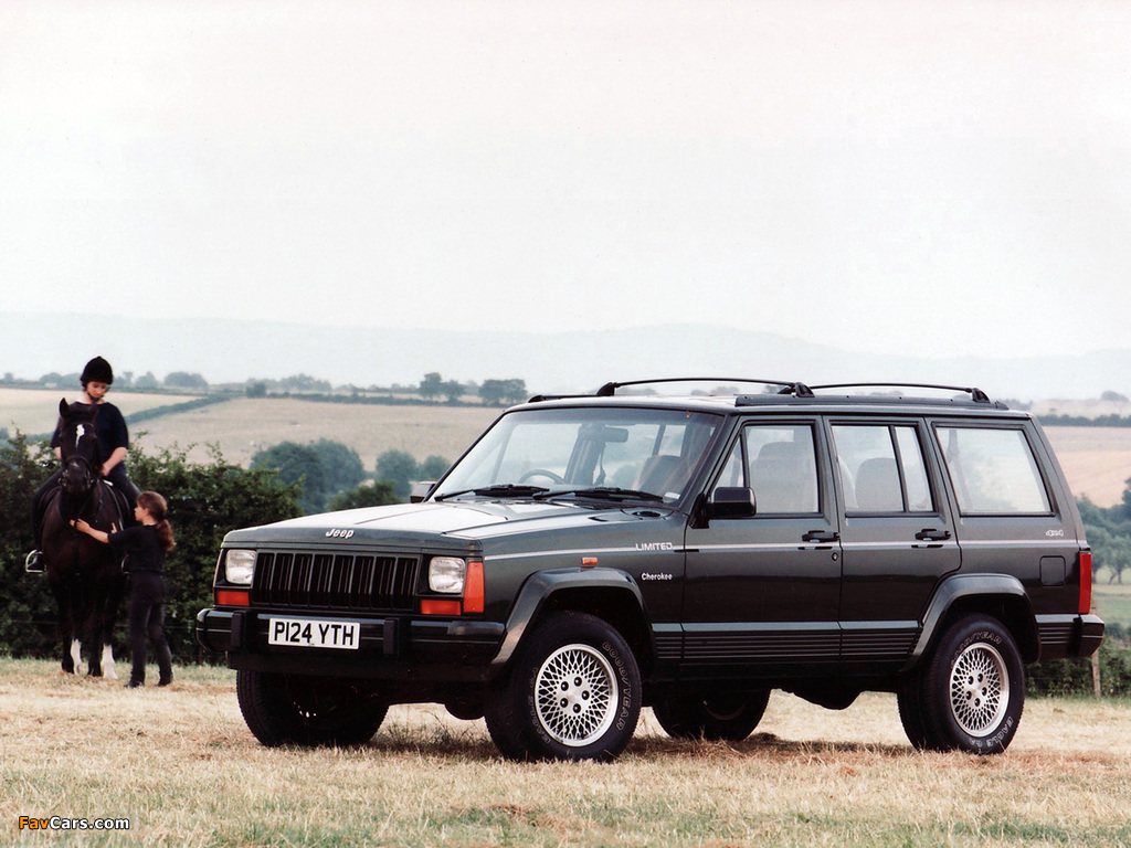 Images of Jeep Cherokee Limited UK-spec (XJ) 1993–96 (1024 x 768)