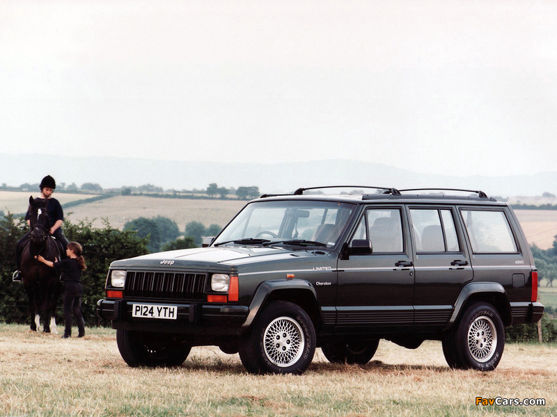 Images of Jeep Cherokee Limited UK-spec (XJ) 1993–96 (800 x 600)