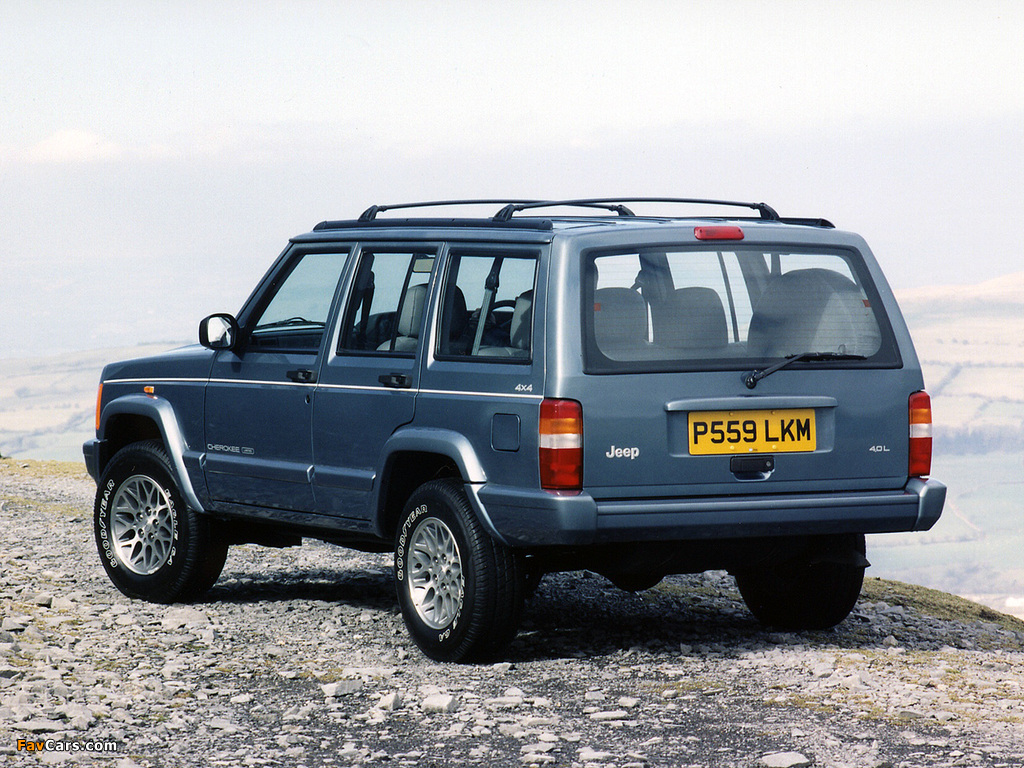 Images of Jeep Cherokee Limited UK-spec (XJ) 1998–2001 (1024 x 768)