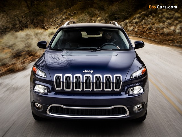 Images of Jeep Cherokee Limited (KL) 2013 (640 x 480)