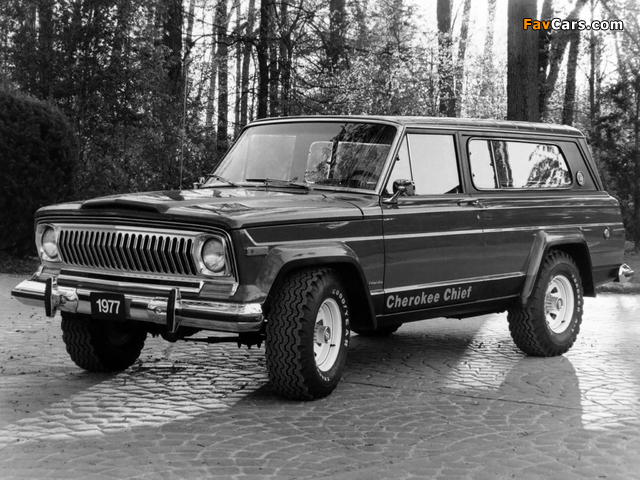 Jeep Cherokee Chief (SJ) 1975–78 images (640 x 480)