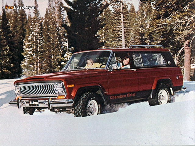 Jeep Cherokee Chief (SJ) 1975–78 photos (640 x 480)