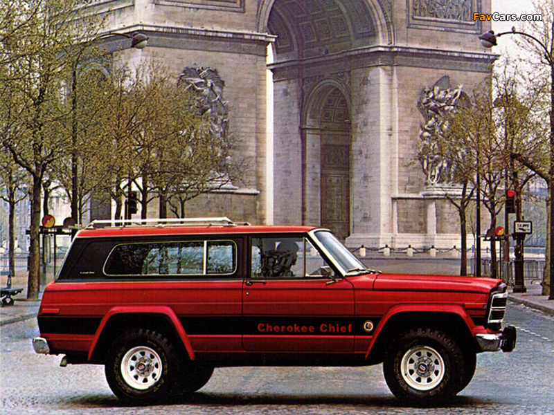 Jeep Cherokee 3-door (SJ) 1978–83 images (800 x 600)