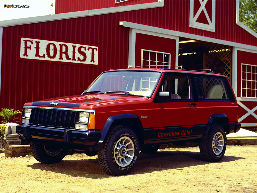 Jeep Cherokee Chief (XJ) 1984–88 images (1024 x 768)