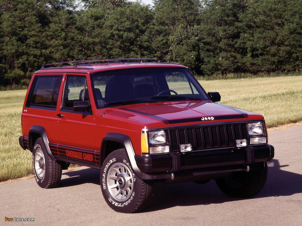 Jeep Cherokee Chief (XJ) 1984–88 wallpapers (1024 x 768)