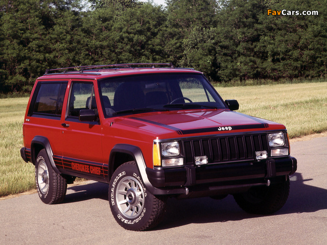 Jeep Cherokee Chief (XJ) 1984–88 wallpapers (640 x 480)