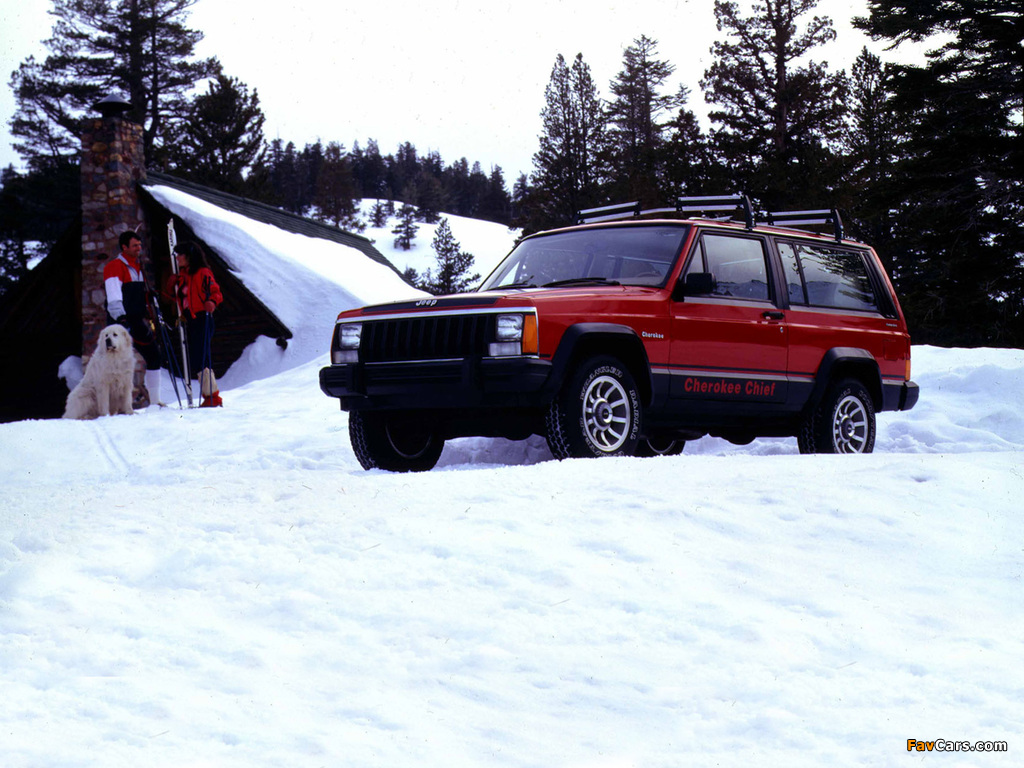 Jeep Cherokee Chief (XJ) 1984–88 wallpapers (1024 x 768)