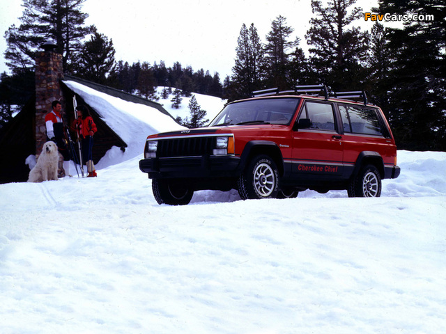 Jeep Cherokee Chief (XJ) 1984–88 wallpapers (640 x 480)