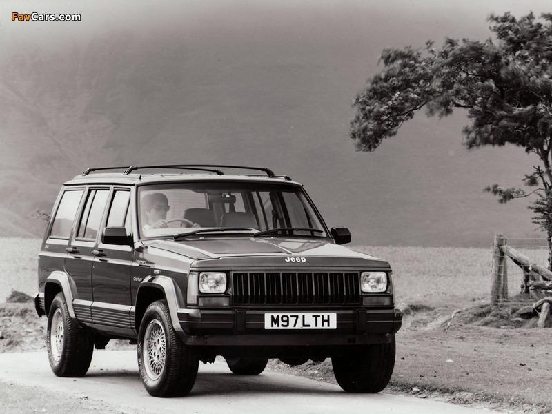 Jeep Cherokee Limited UK-spec (XJ) 1993–96 pictures (800 x 600)