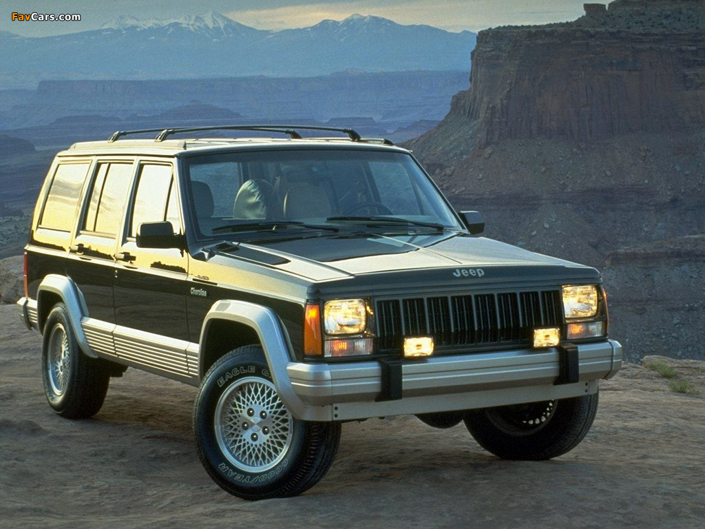Jeep Cherokee Country (XJ) 1993–96 wallpapers (1024 x 768)