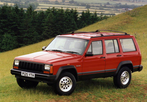 Jeep Cherokee UK-spec (XJ) 1993–96 wallpapers