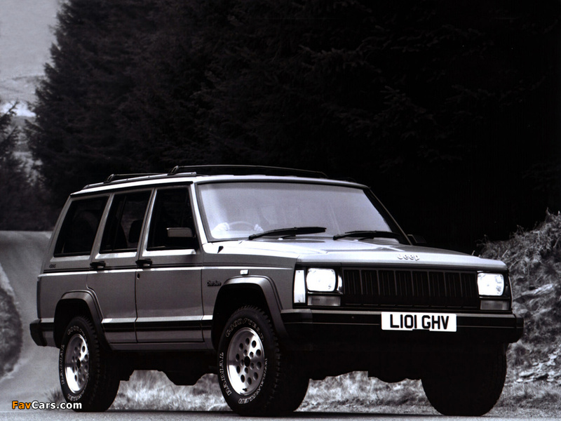 Jeep Cherokee UK-spec (XJ) 1993–96 wallpapers (800 x 600)