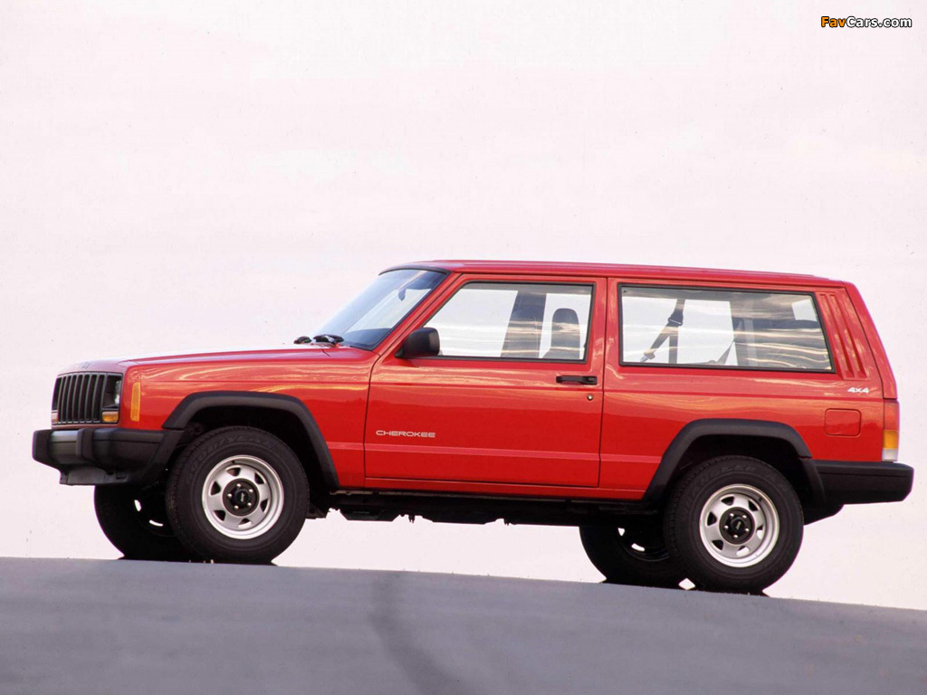 Jeep Cherokee SE 3-door (XJ) 1997–2000 photos (1024 x 768)