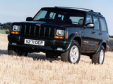 Jeep Cherokee Orvis UK-spec (XJ) 1997–2001 photos