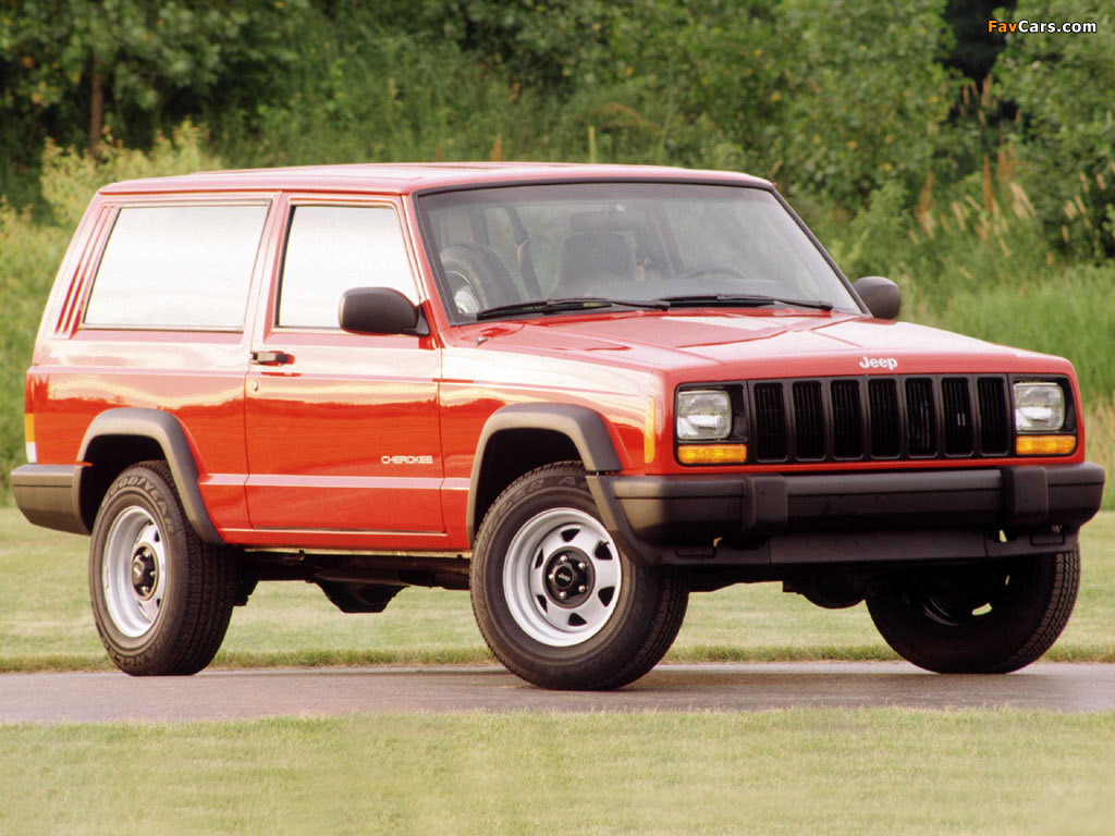 Jeep Cherokee SE 3-door (XJ) 1997–2000 photos (1024 x 768)