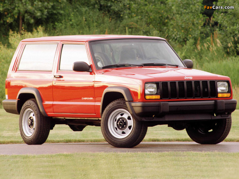 Jeep Cherokee SE 3-door (XJ) 1997–2000 photos (800 x 600)