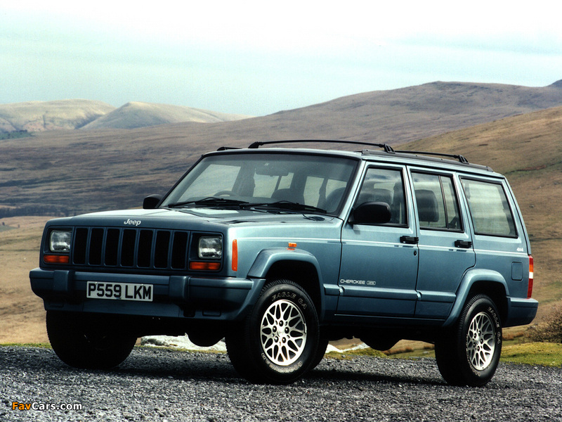 Jeep Cherokee Limited UK-spec (XJ) 1998–2001 wallpapers (800 x 600)