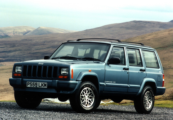 Jeep Cherokee Limited UK-spec (XJ) 1998–2001 wallpapers