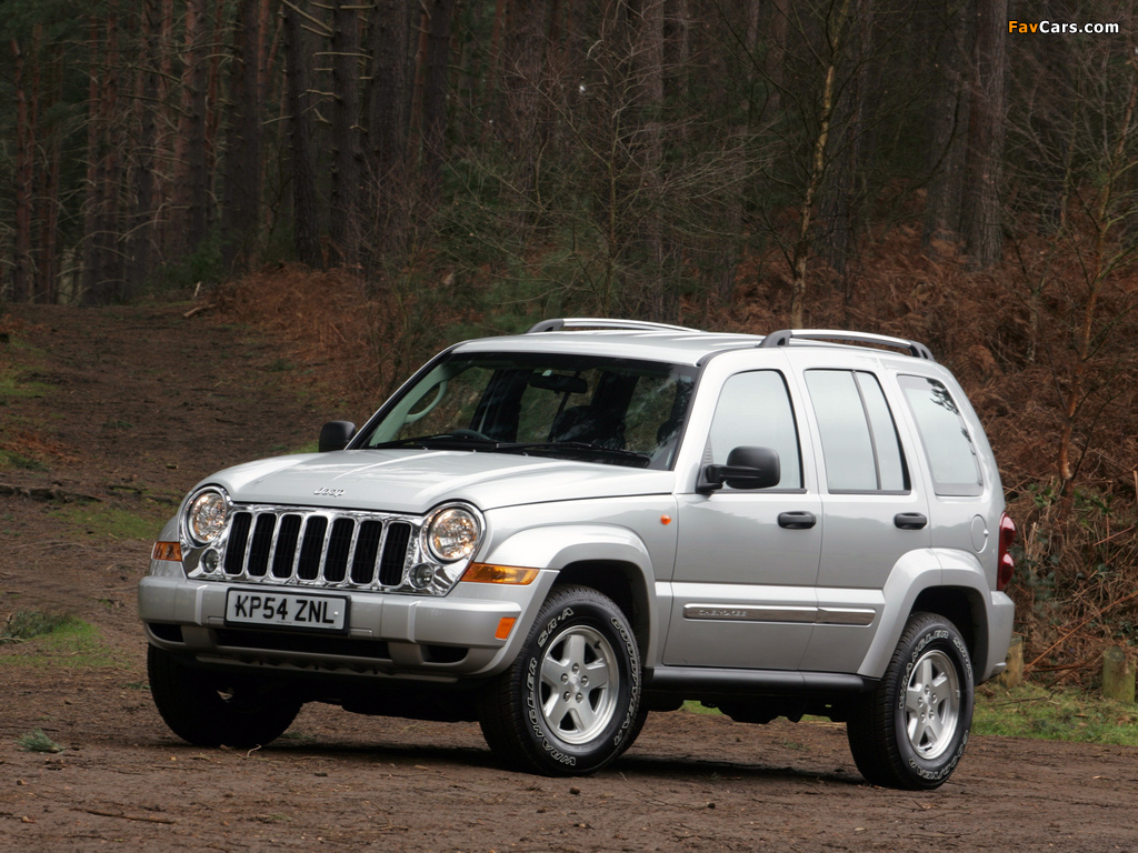 Jeep Cherokee Limited UK-spec (KJ) 2005–07 photos (1024 x 768)