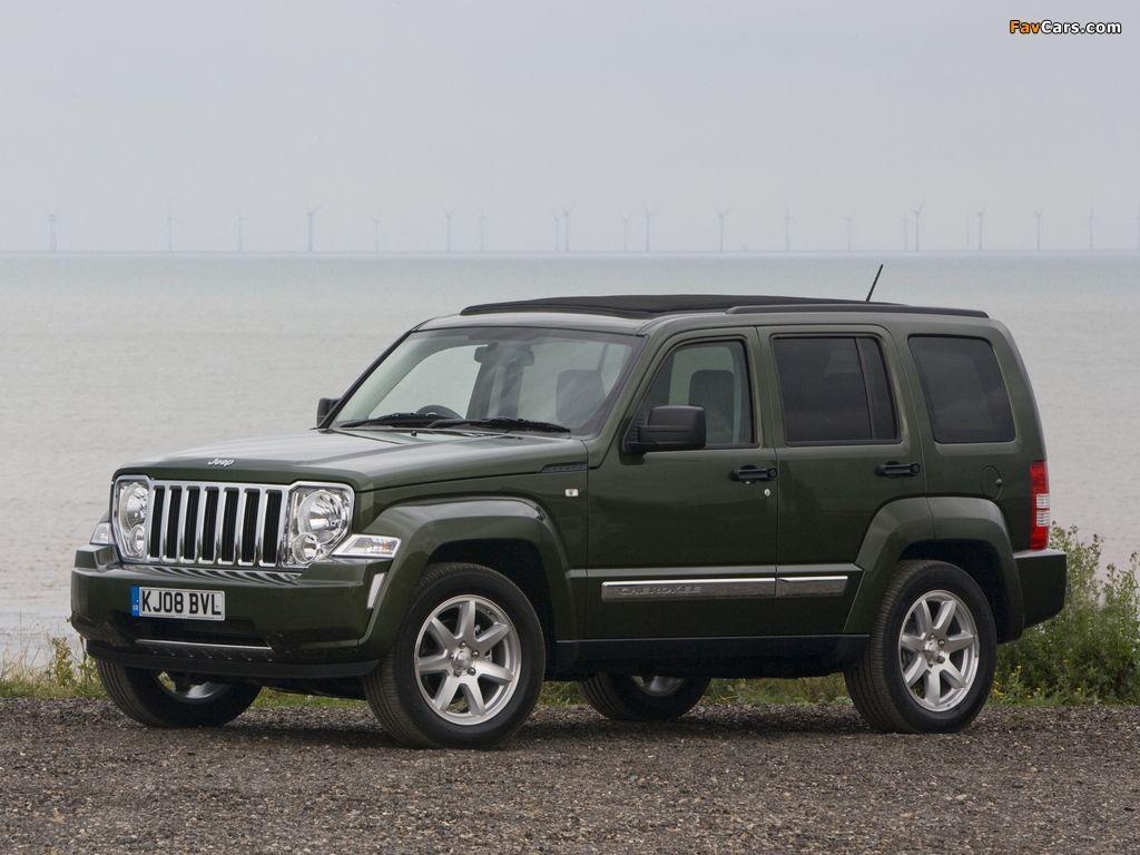 Jeep Cherokee Limited RD UK-spec (KK) 2007 images (1024 x 768)
