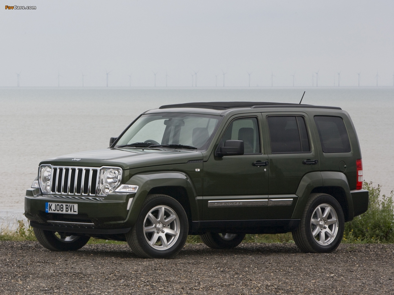 Jeep Cherokee Limited RD UK-spec (KK) 2007 images (1280 x 960)