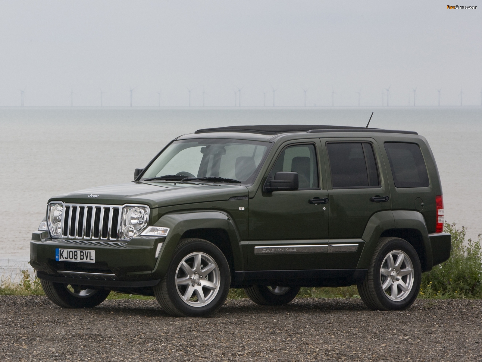 Jeep Cherokee Limited RD UK-spec (KK) 2007 images (1600 x 1200)