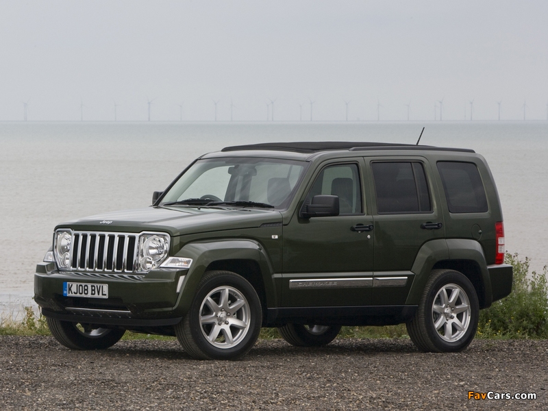 Jeep Cherokee Limited RD UK-spec (KK) 2007 images (800 x 600)