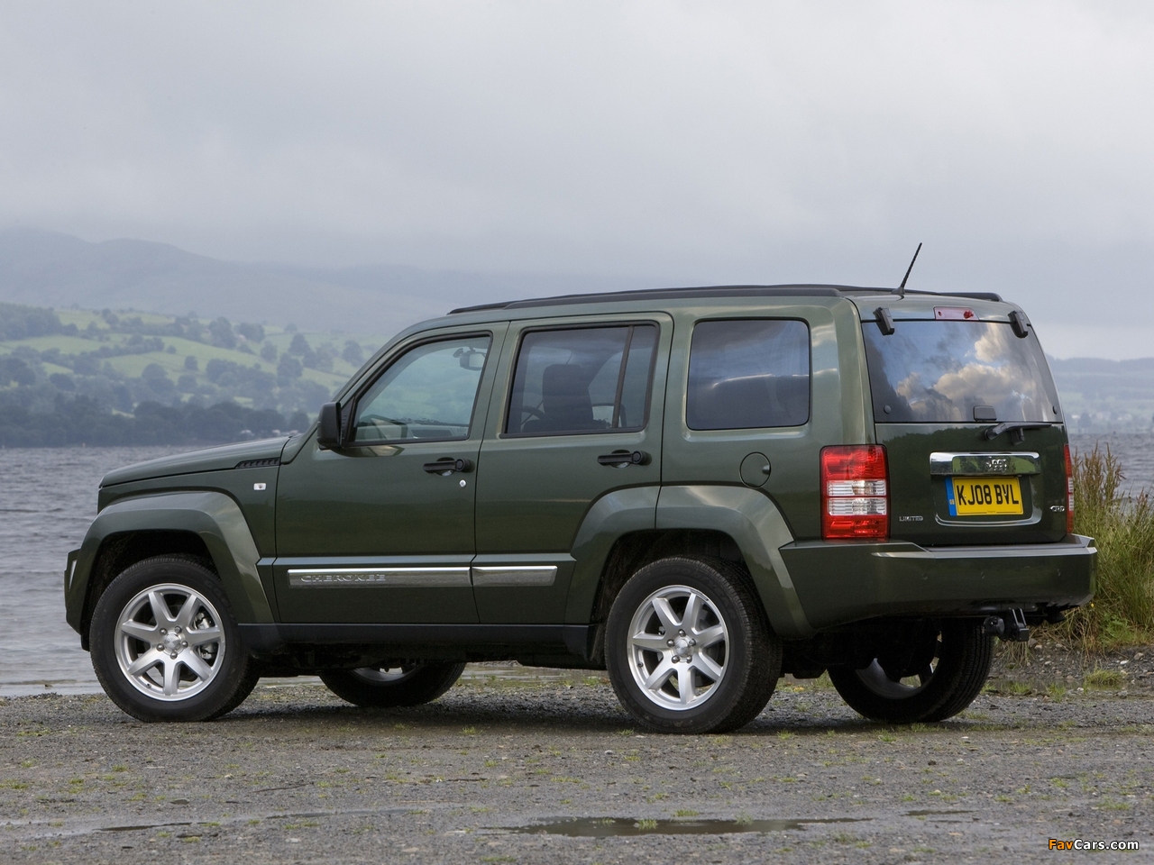 Jeep Cherokee Limited RD UK-spec (KK) 2007 pictures (1280 x 960)