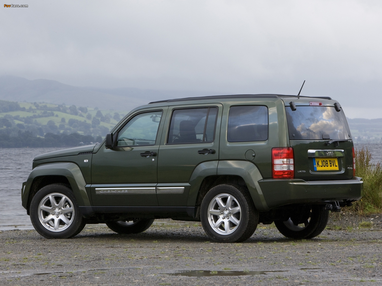 Jeep Cherokee Limited RD UK-spec (KK) 2007 pictures (1600 x 1200)