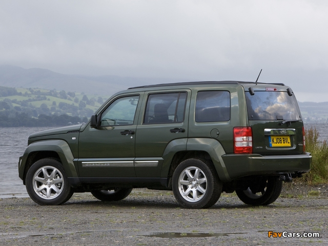 Jeep Cherokee Limited RD UK-spec (KK) 2007 pictures (640 x 480)