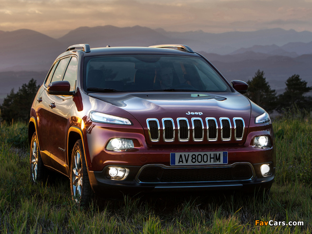Jeep Cherokee Limited EU-spec (KL) 2014 images (640 x 480)