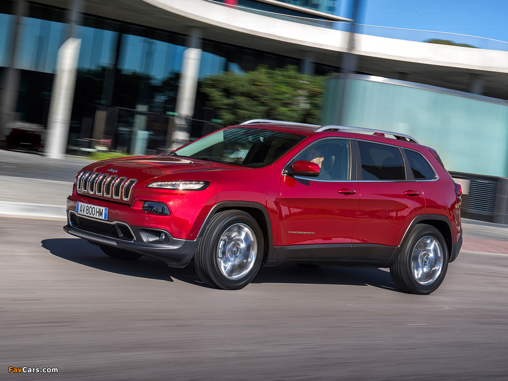 Jeep Cherokee Limited EU-spec (KL) 2014 images (1024 x 768)