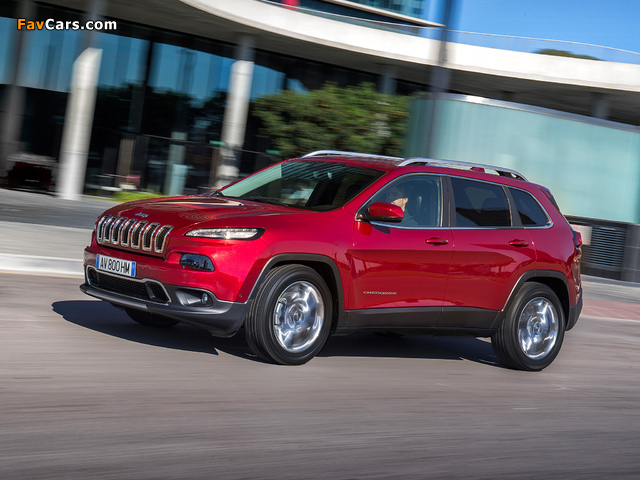 Jeep Cherokee Limited EU-spec (KL) 2014 images (640 x 480)
