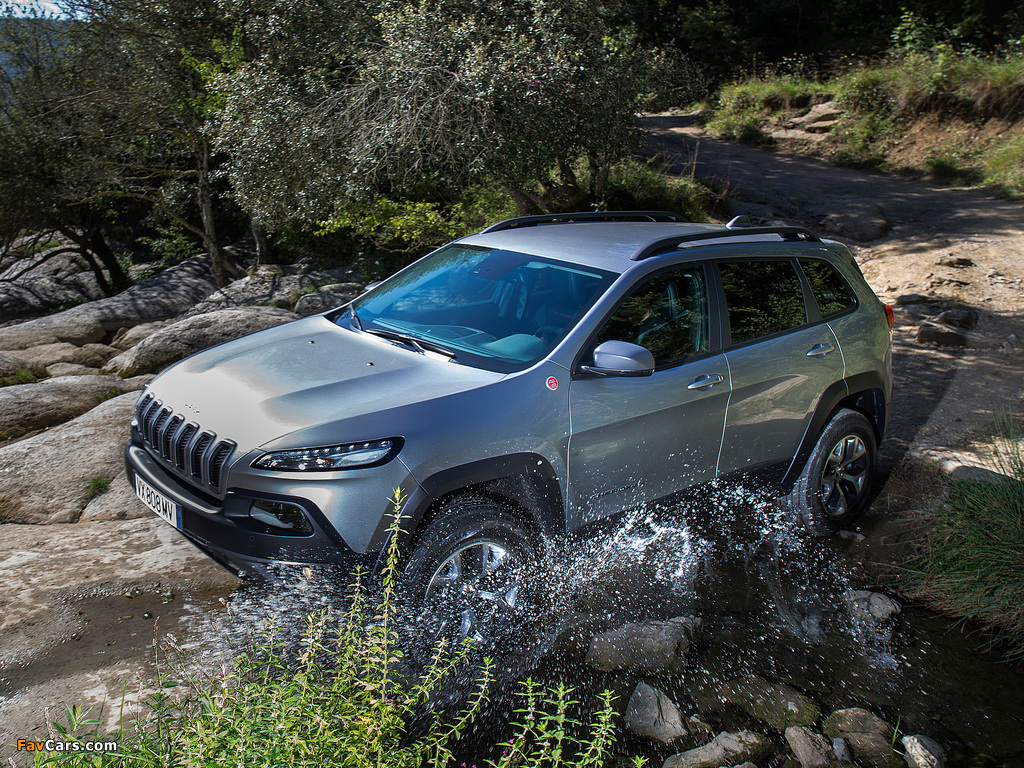 Jeep Cherokee Trailhawk EU-spec (KL) 2014 pictures (1024 x 768)